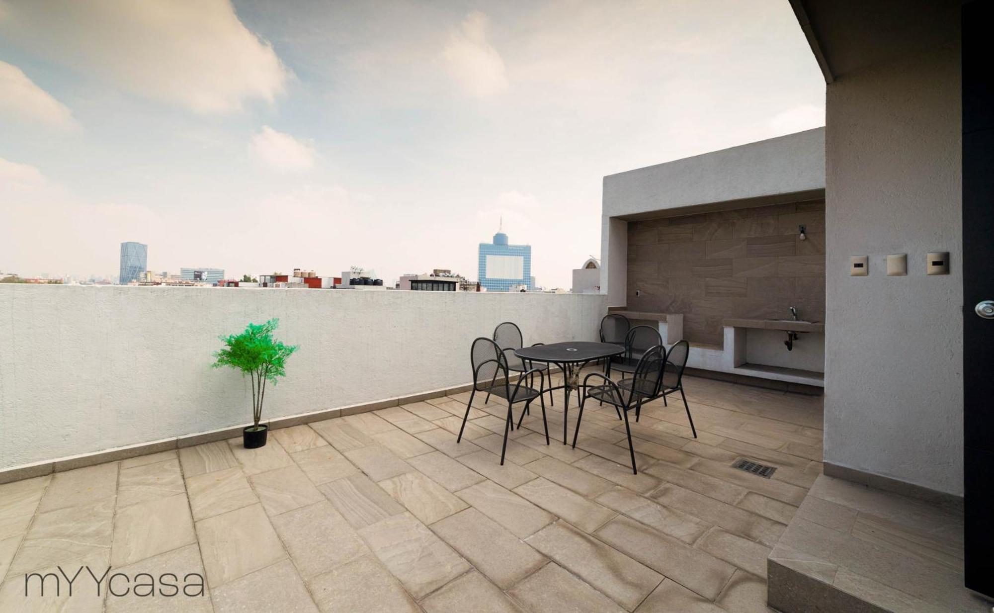 Wisconsin 68 Ph1 - Brand New Ph With Private Rooftop @ Wtc Apartment Mexico City Exterior photo